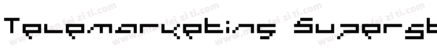 Telemarketing Superstar Italic字体转换